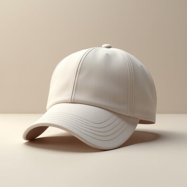 プレーンなベースキャップの3Dシミュレーション